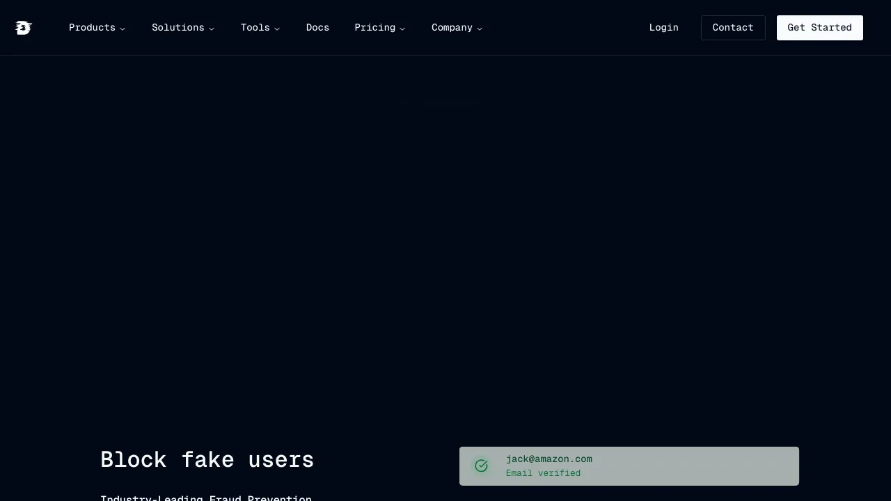 Screenshot of Dymo API website