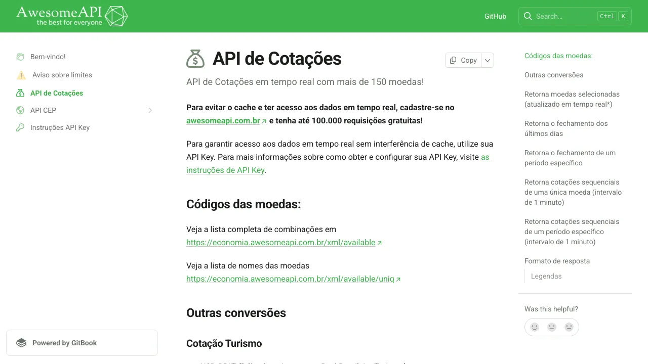 Screenshot of Economia.Awesome website