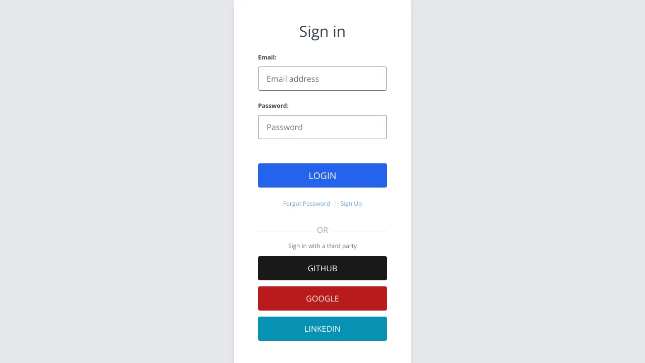 Screenshot of Findwork website