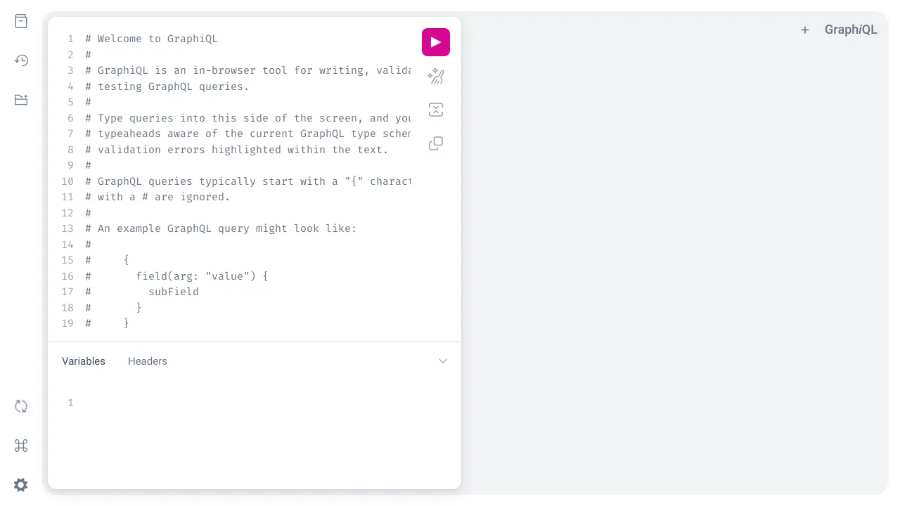 Screenshot of NBA GraphQL website