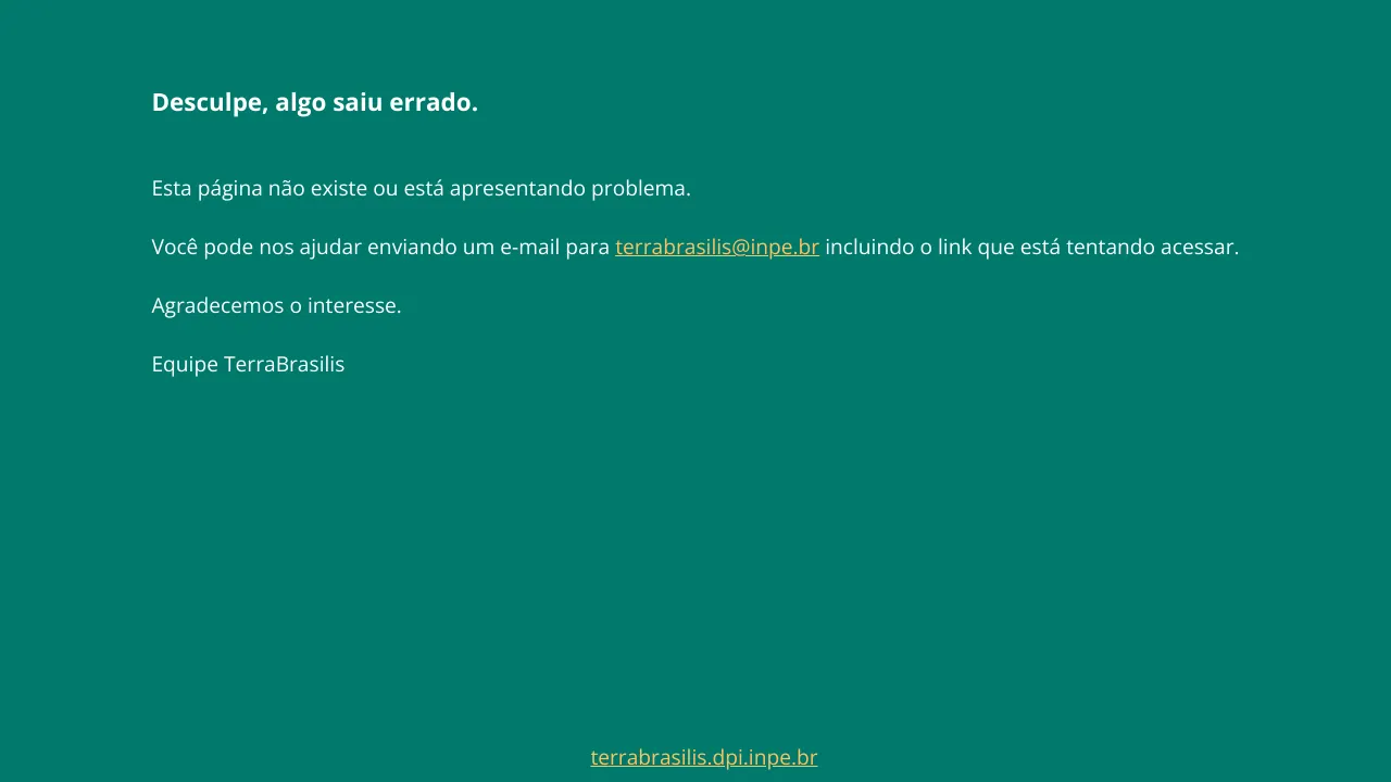 Screenshot of Queimadas INPE website