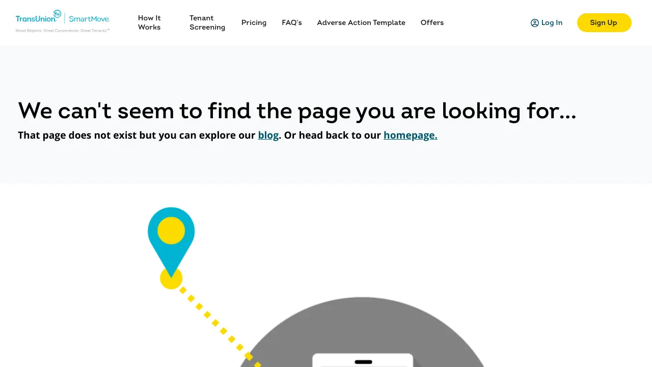 Screenshot of SmartMove website